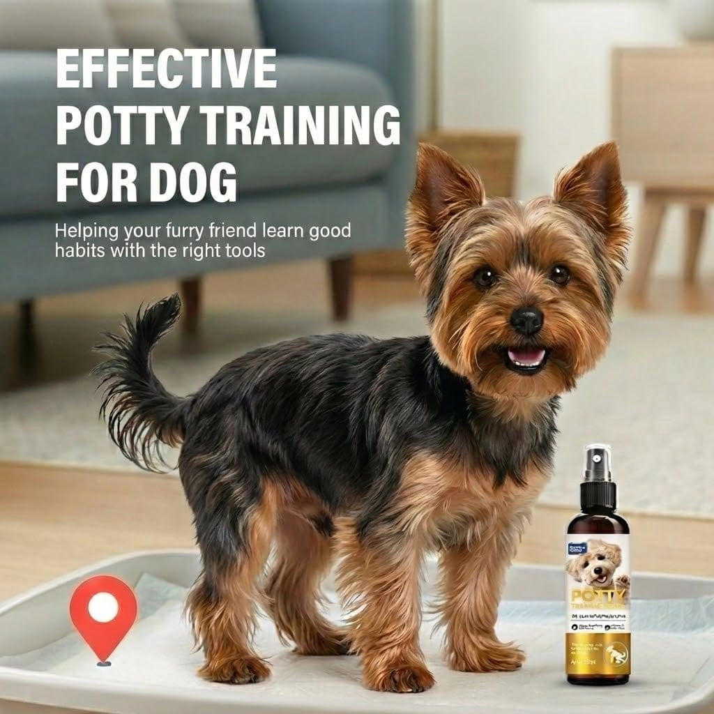 Potty Training Spray for Dogs, Dog Deterrent Spray for Indoor & Outdoor, 120ML